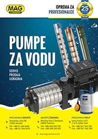 MAG pumpe za vodu katalog